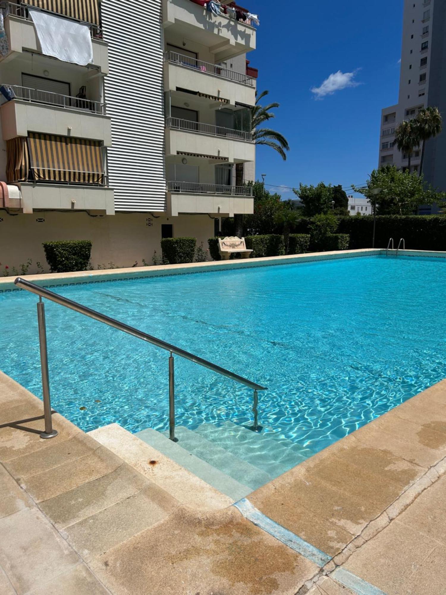 Apartamento Gandia Playa 150M Playa Con Parking Privado Y Piscina Playa de Gandia Exteriör bild